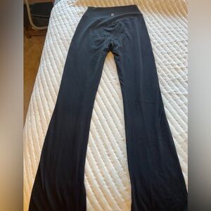 BuffBunny rosa bootcut Pinstripe Leggings M